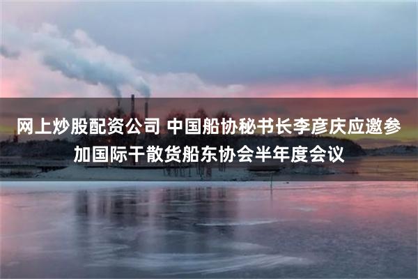 网上炒股配资公司 中国船协秘书长李彦庆应邀参加国际干散货船东协会半年度会议